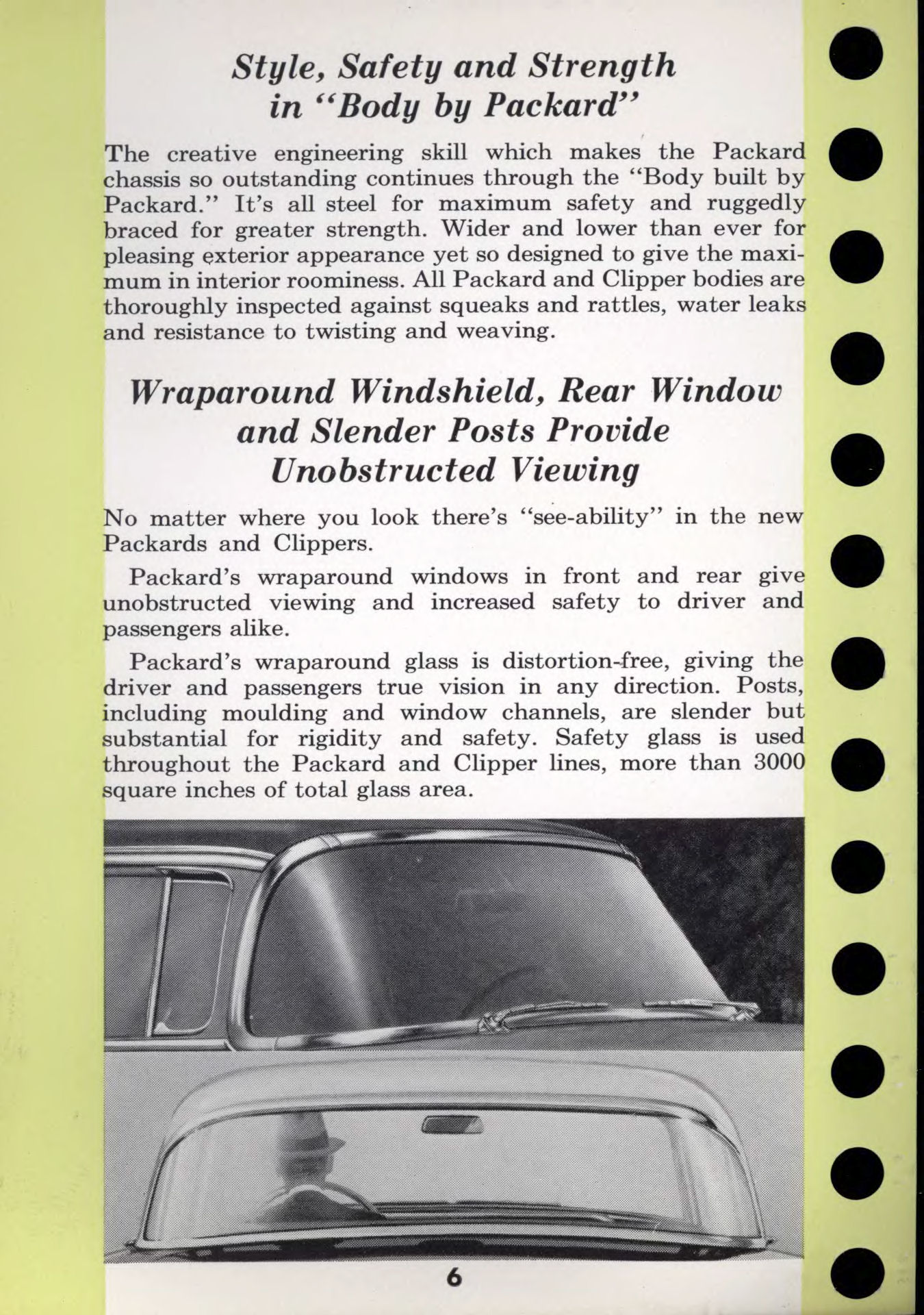 1956 Packard Data Book Page 5